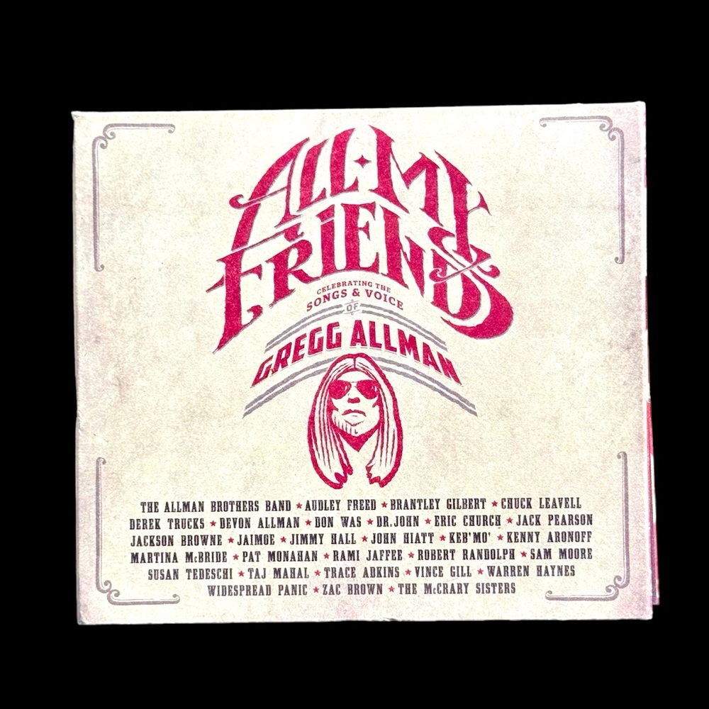 All My Friends Celebrating The Songs & Voice of Gregg Allman 2 CD & 1 BluRay Set